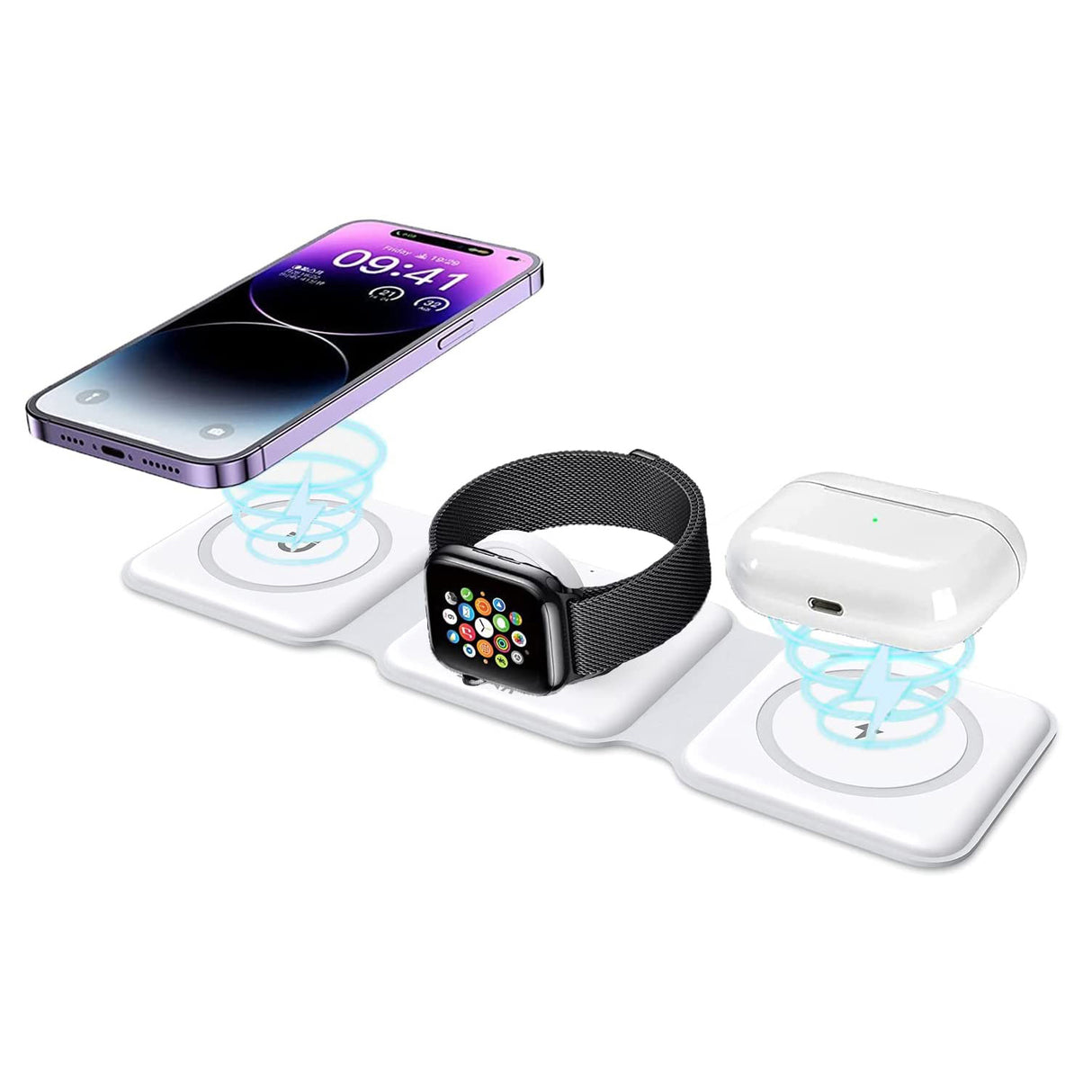 Star 3 In 1 Fold Wireless Charger