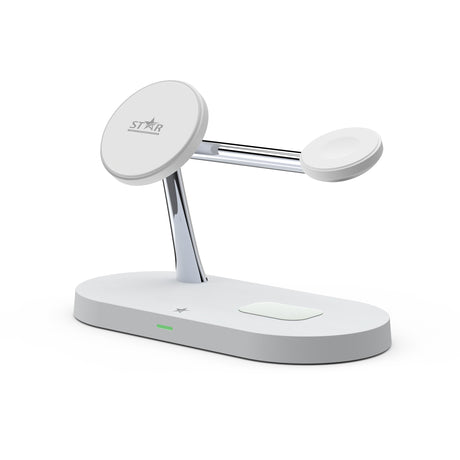 Star 4 In 1 Wireless Charger - White