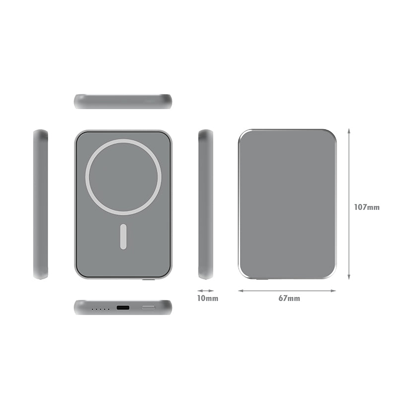 Star Power Bank X1 - 5000 mAh + Magsafe-Grey
