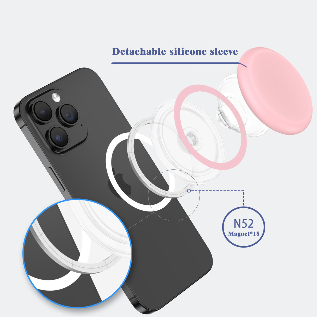 Silicone AirBag PopSocket