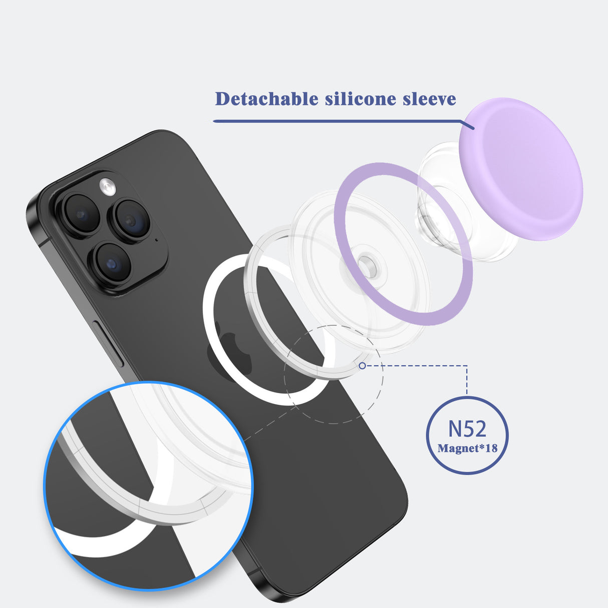 Silicone AirBag PopSocket