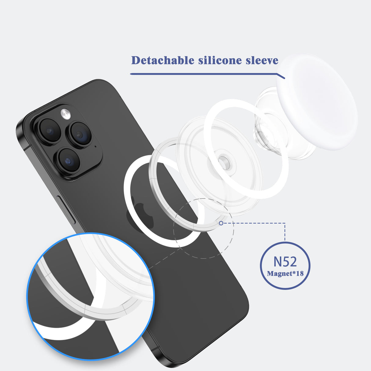 Silicone AirBag PopSocket