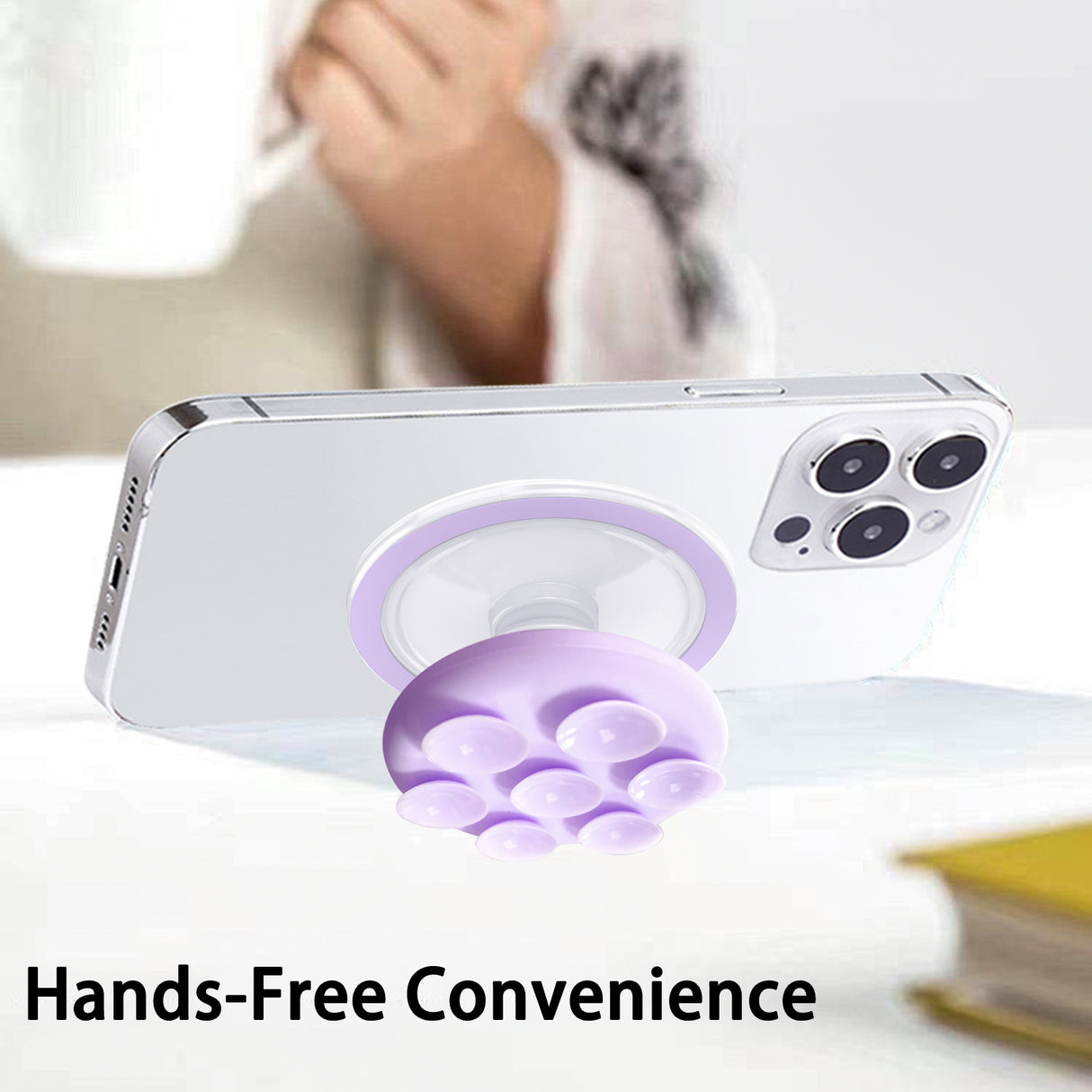 Suction Silicone AirBag PopSocket