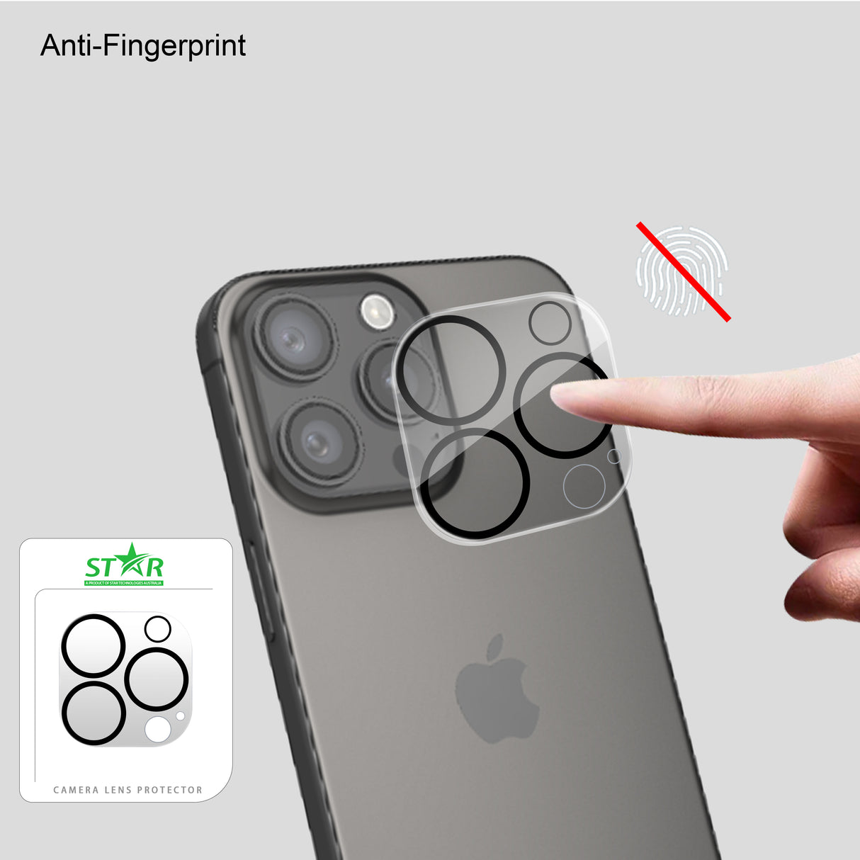 iPhone 16 Pro Star Back Camera Glass Protector