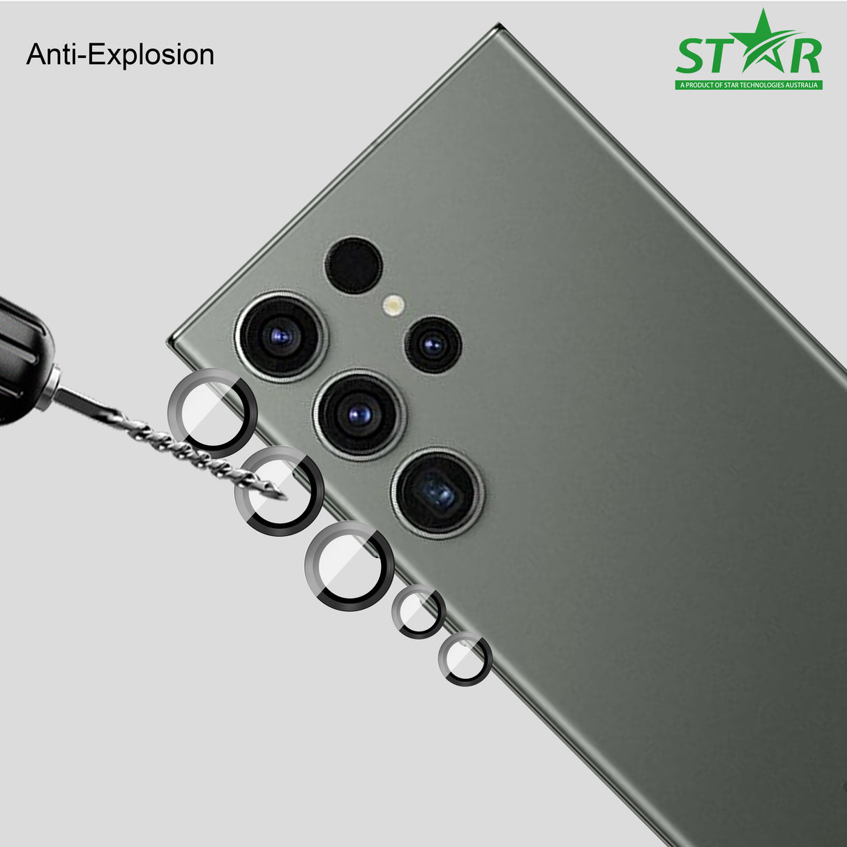 Samsung Galaxy S23 Plus Star Back Camera Alloy