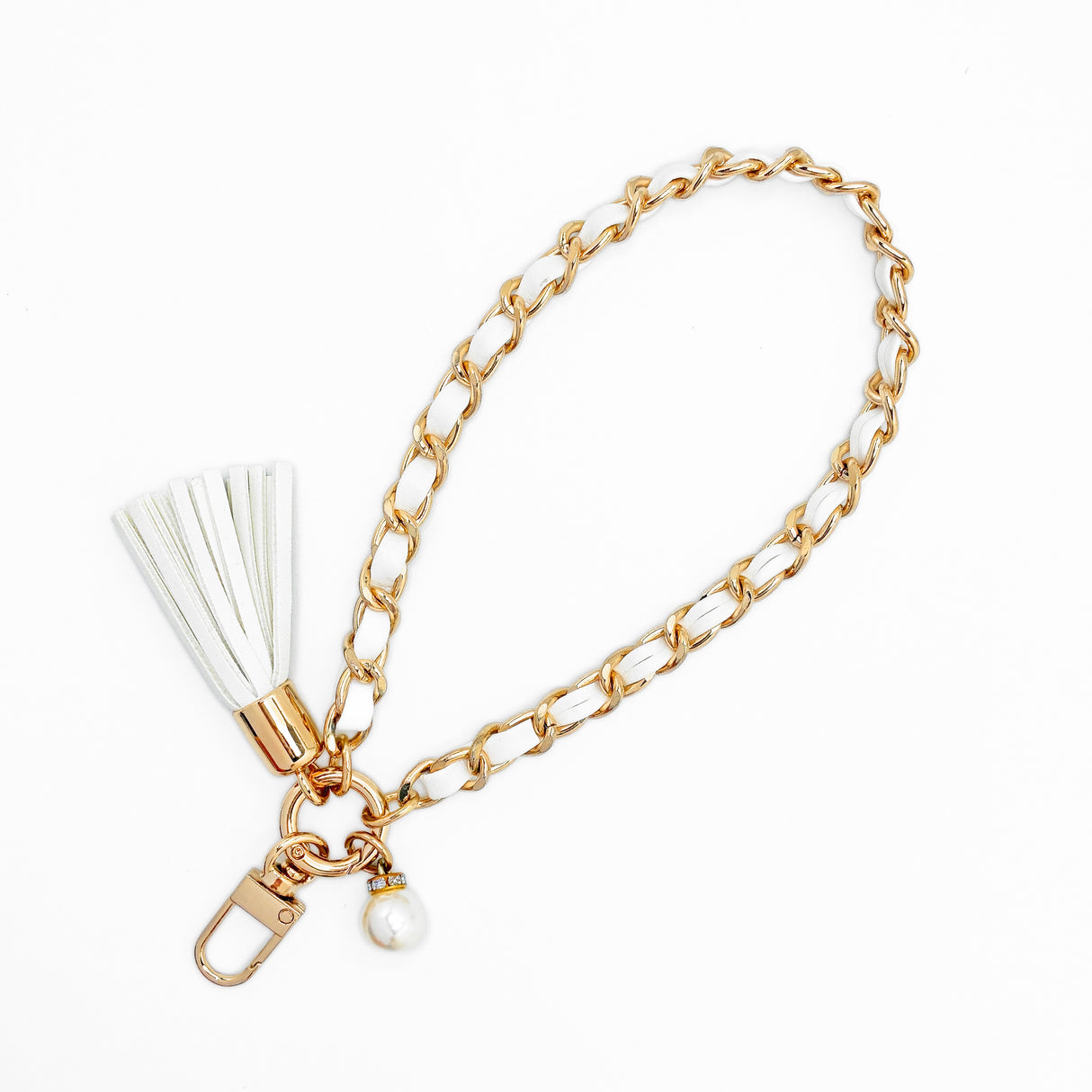 S&J Wristlets Leather & Gold