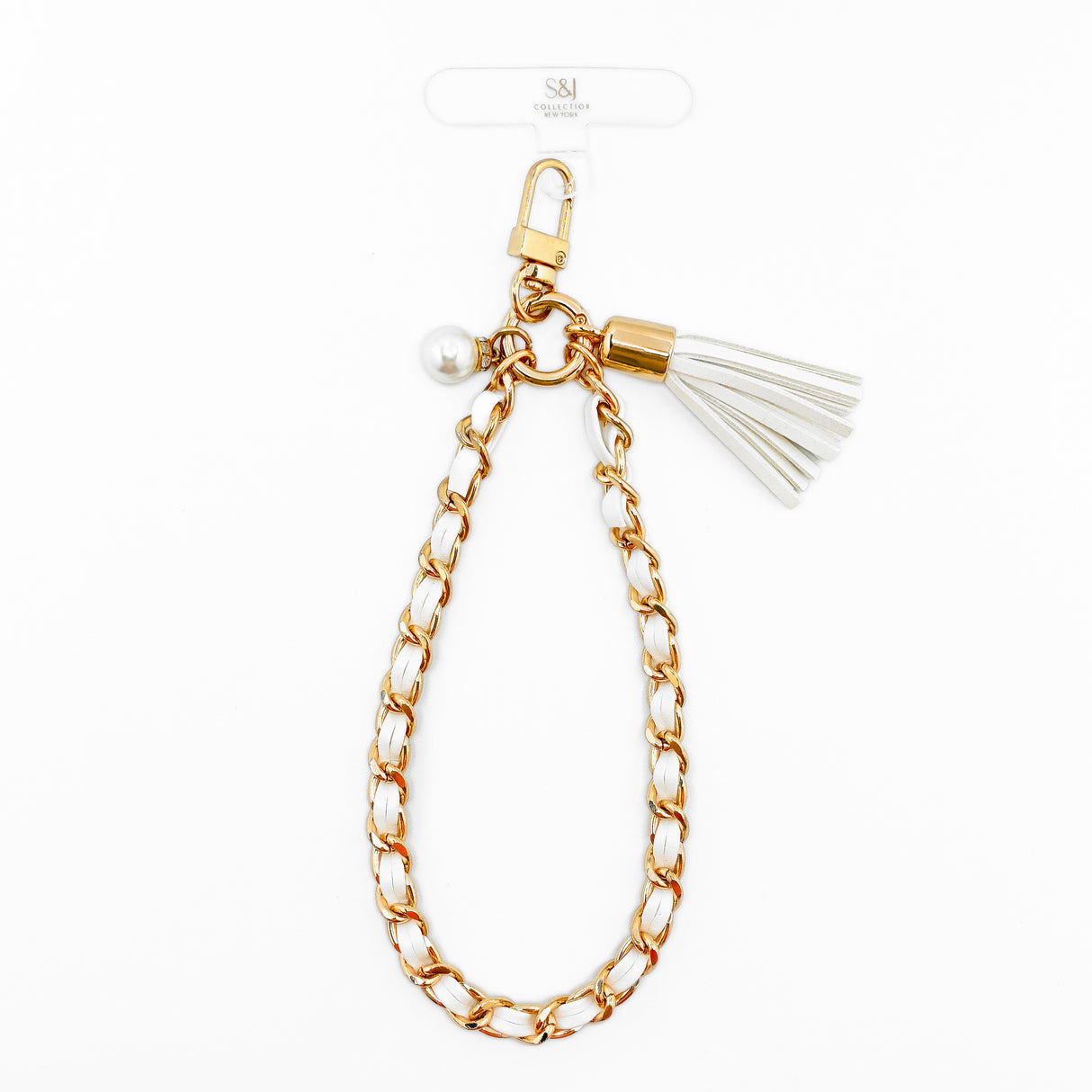 S&J Wristlets Leather & Gold