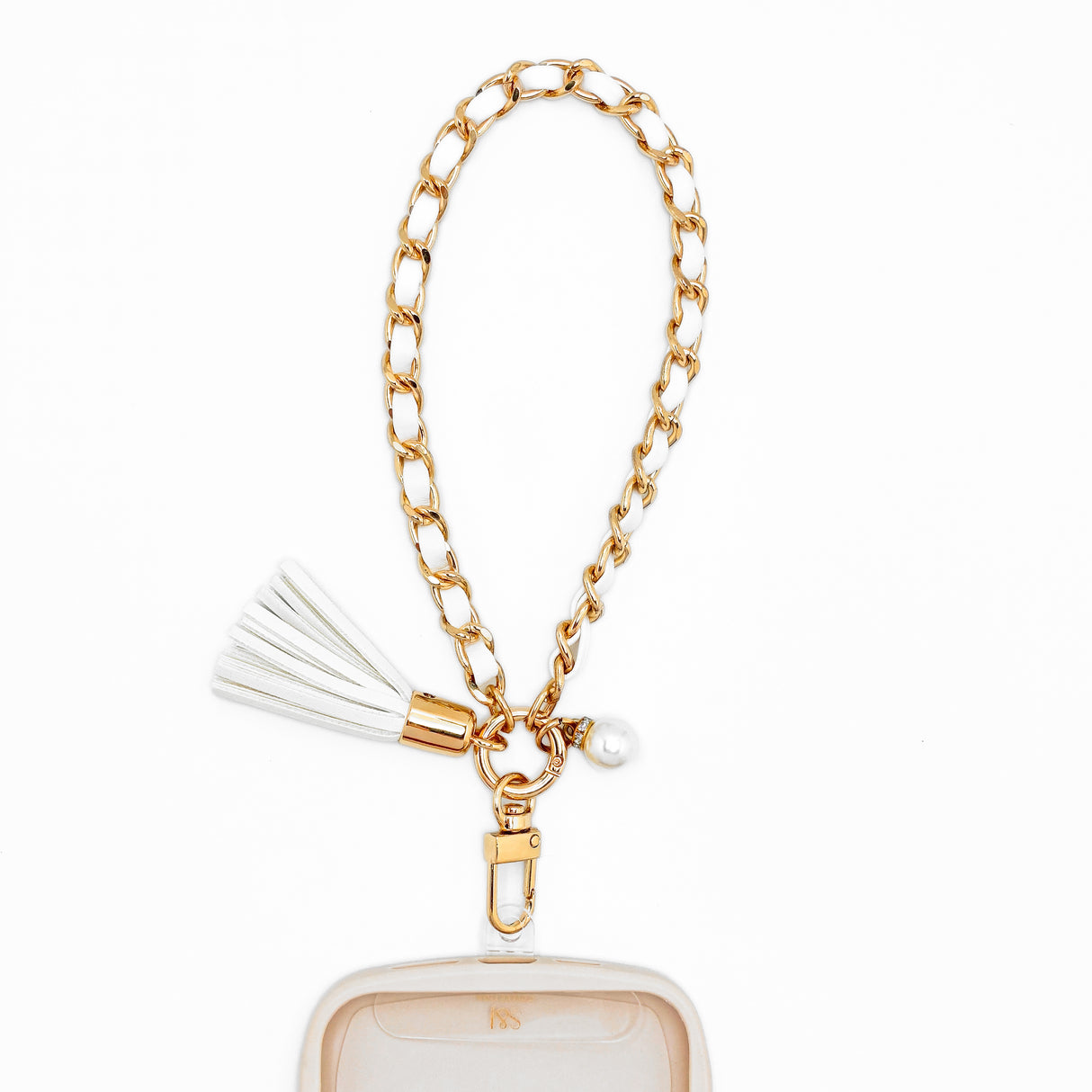 S&J Wristlets Leather & Gold