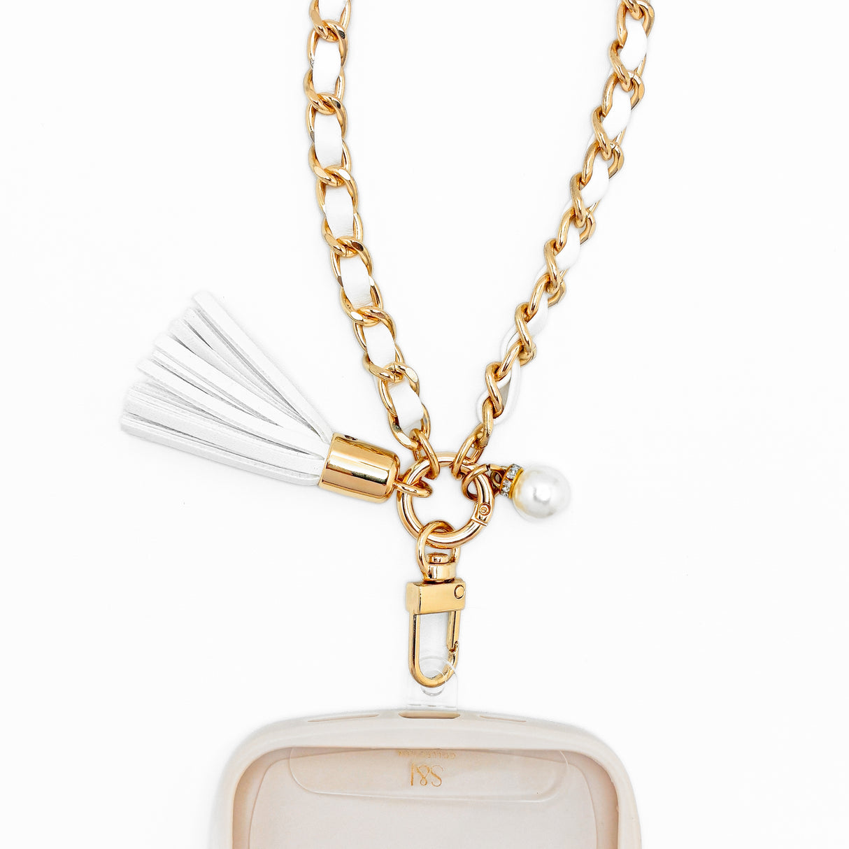 S&J Wristlets Leather & Gold