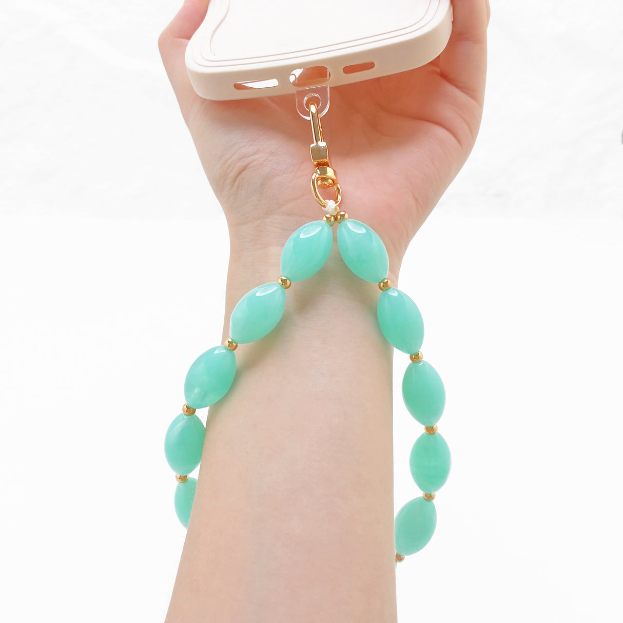 S&J Wristlets Bead & Gold