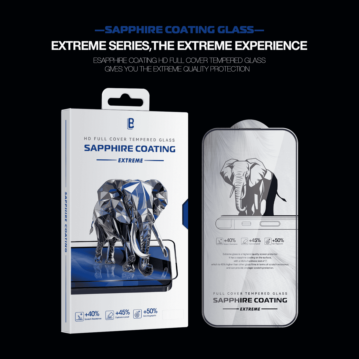 iPhone 15 Pro Max Sapphire Glass Protector