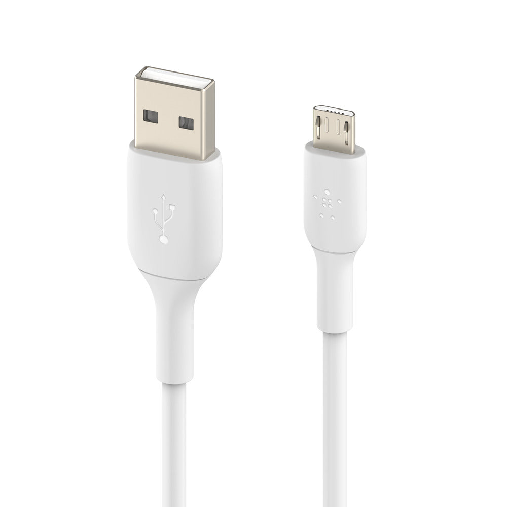 Belkin BoostCharge USB-A to Micro-USB Cable, 1m - Universally compatible - White