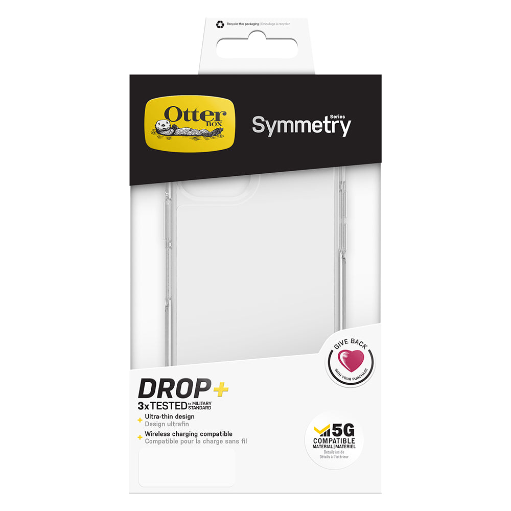 OtterBox Symmetry Series Case - For iPhone 12/12 Pro 6.1" Clear