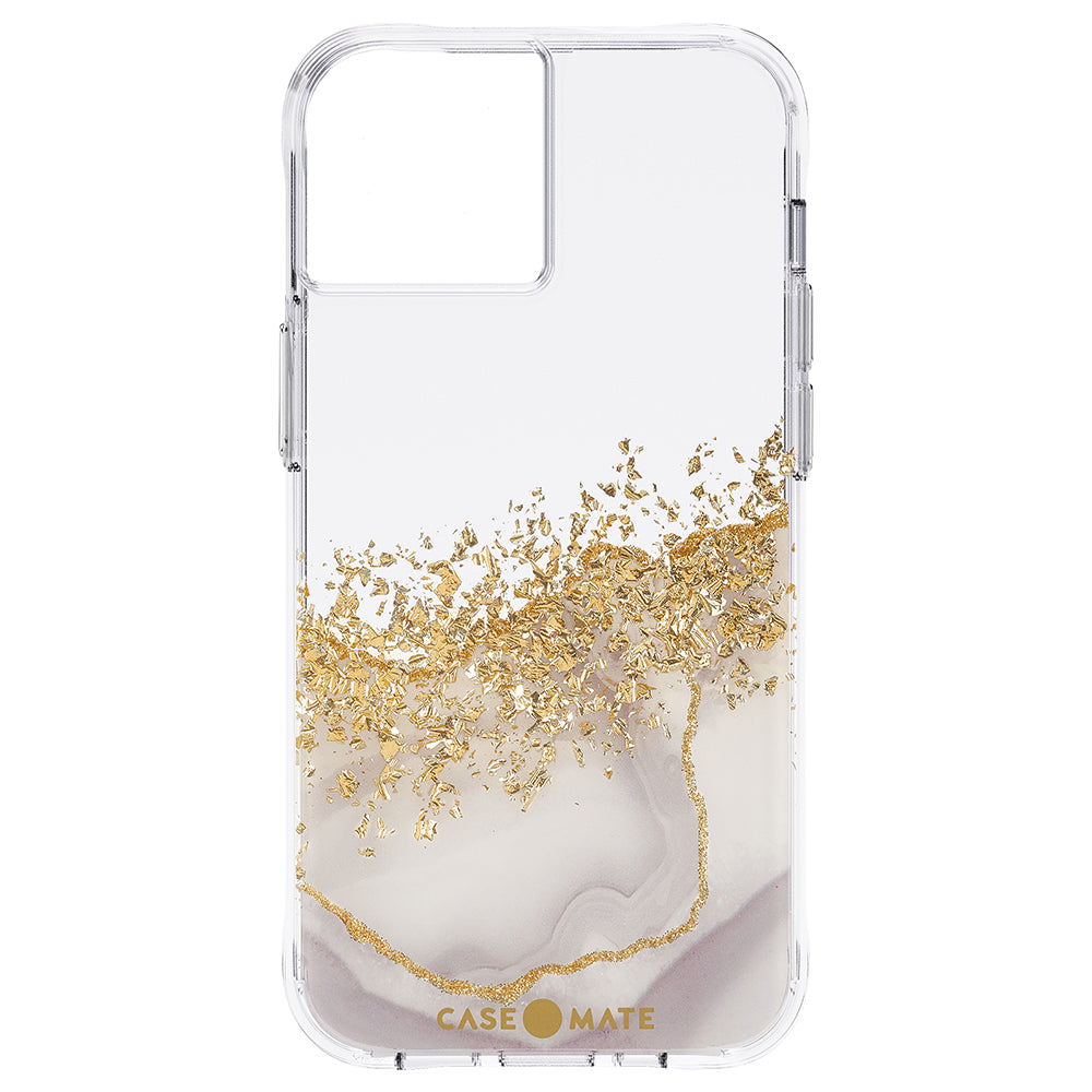 Case-Mate Karat Marble Case Antimicrobial - For iPhone 13 (6.1")