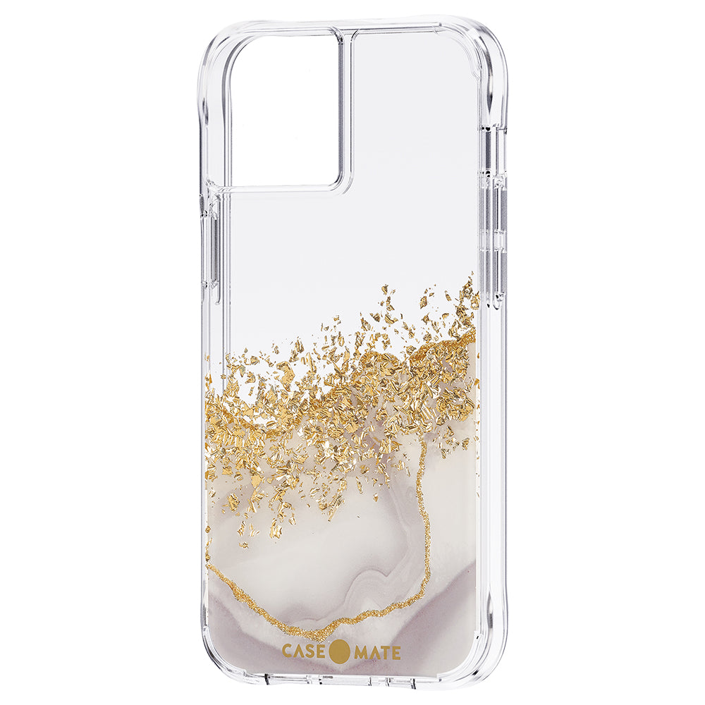 Case-Mate Karat Marble Case Antimicrobial - For iPhone 13 (6.1")