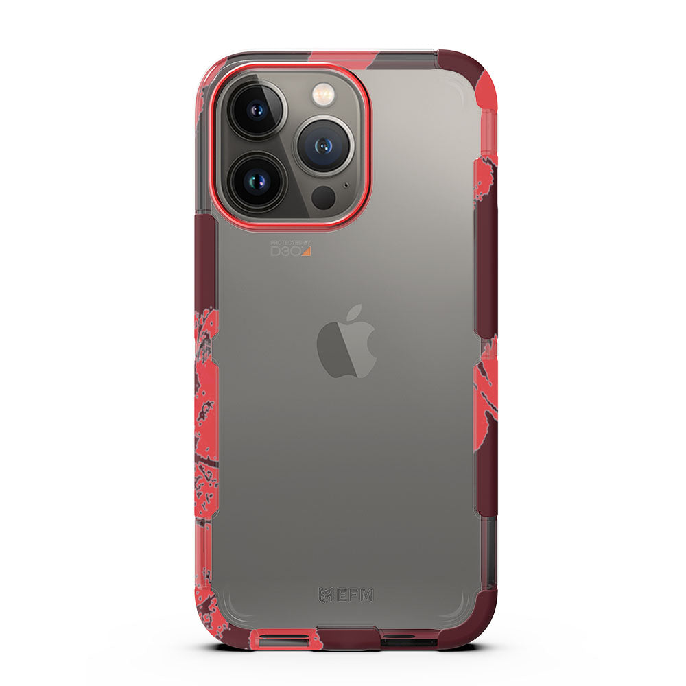 EFM Cayman Case Armour with D3O Crystalex - For iPhone 13 Pro (6.1" Pro) - Thermo Fire