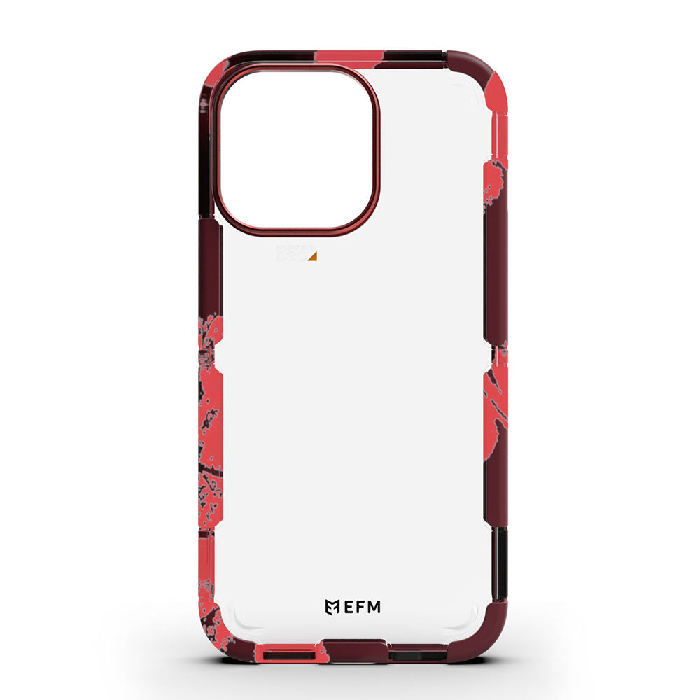 EFM Cayman Case Armour with D3O Crystalex - For iPhone 13 Pro (6.1" Pro) - Thermo Fire