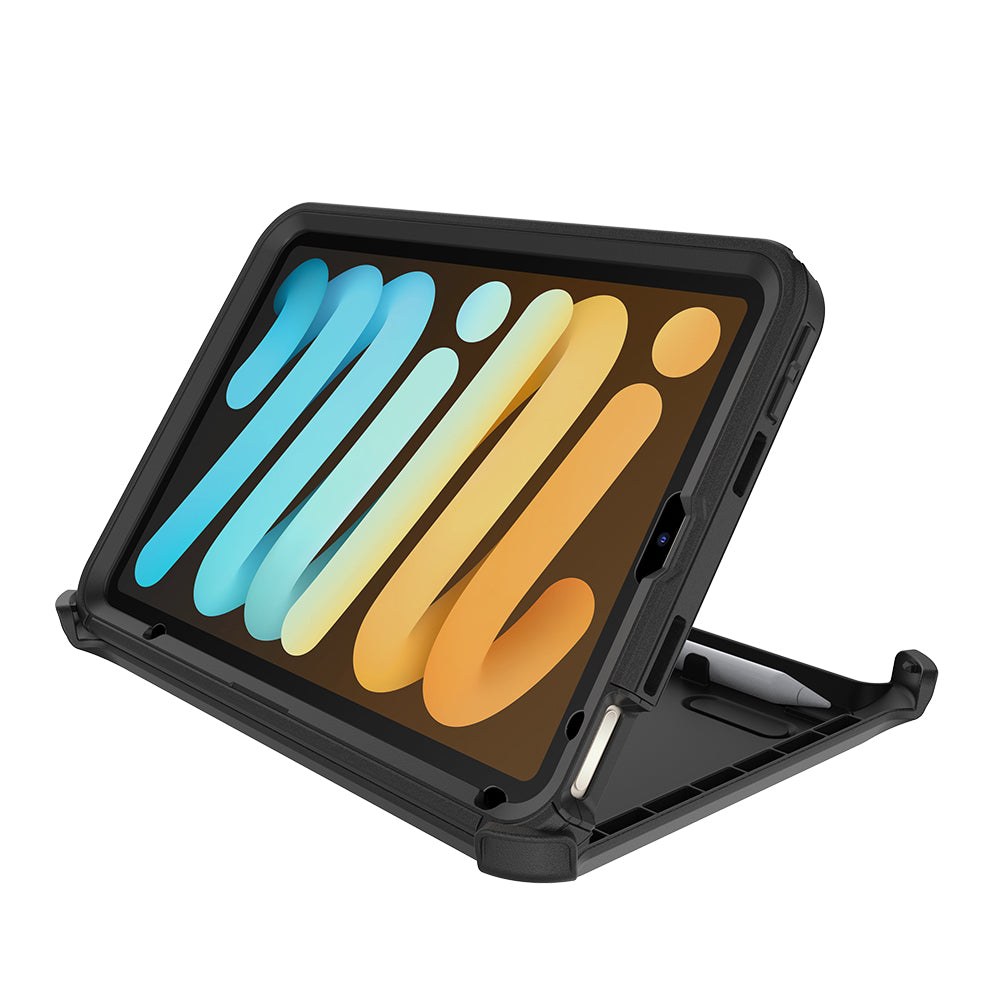 Otterbox Defender Case - For iPad Mini A17 Pro & 6th Gen 8.3" - Black