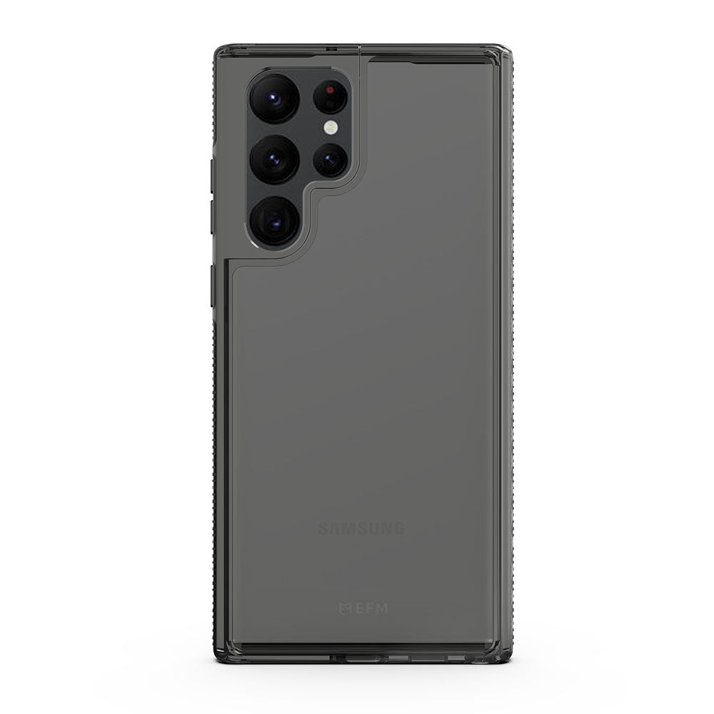 EFM Zurich Case Armour - For Samsung Galaxy S22 Ultra (6.8) - Smoke Black