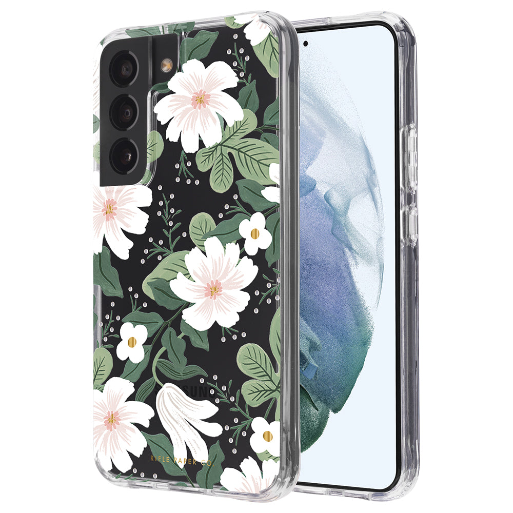 Case-Mate Rifle Paper Case - For Samsung Galaxy S22 (6.1) - Willow