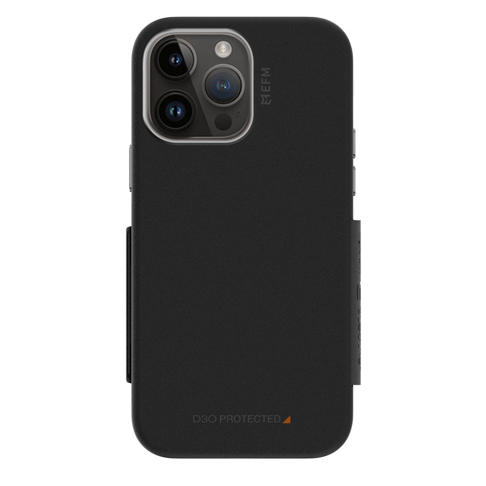 EFM Monaco Case Armour with ELeather and D3O 5G Signal Plus Technology - For iPhone 13 Pro (6.1")/iPhone 14 Pro (6.1")