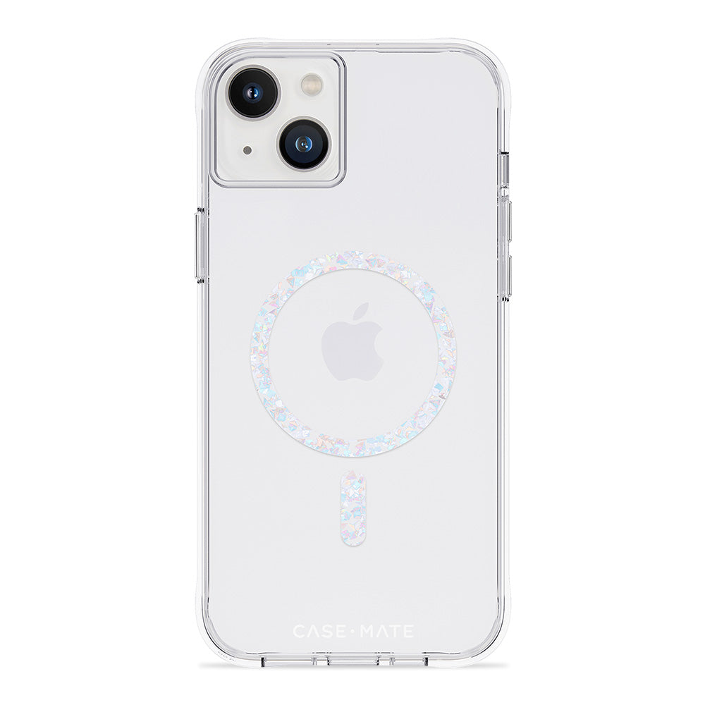 Case-Mate Twinkle Clear Case - MagSafe - For iPhone 14 Plus (6.7") - Clear/Diamond