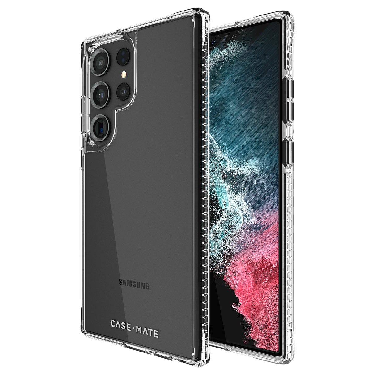 Case-Mate Tough Clear Plus Antimicrobial Case - For Samsung Galaxy S23 Ultra