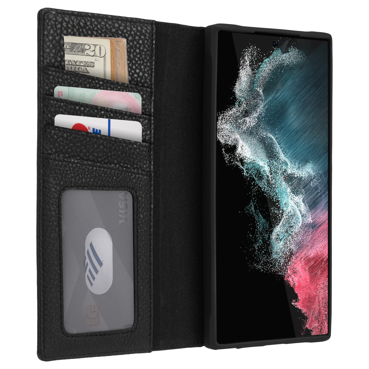 Case-Mate Wallet Folio Antimicrobial Case - For Samsung Galaxy S23 Ultra