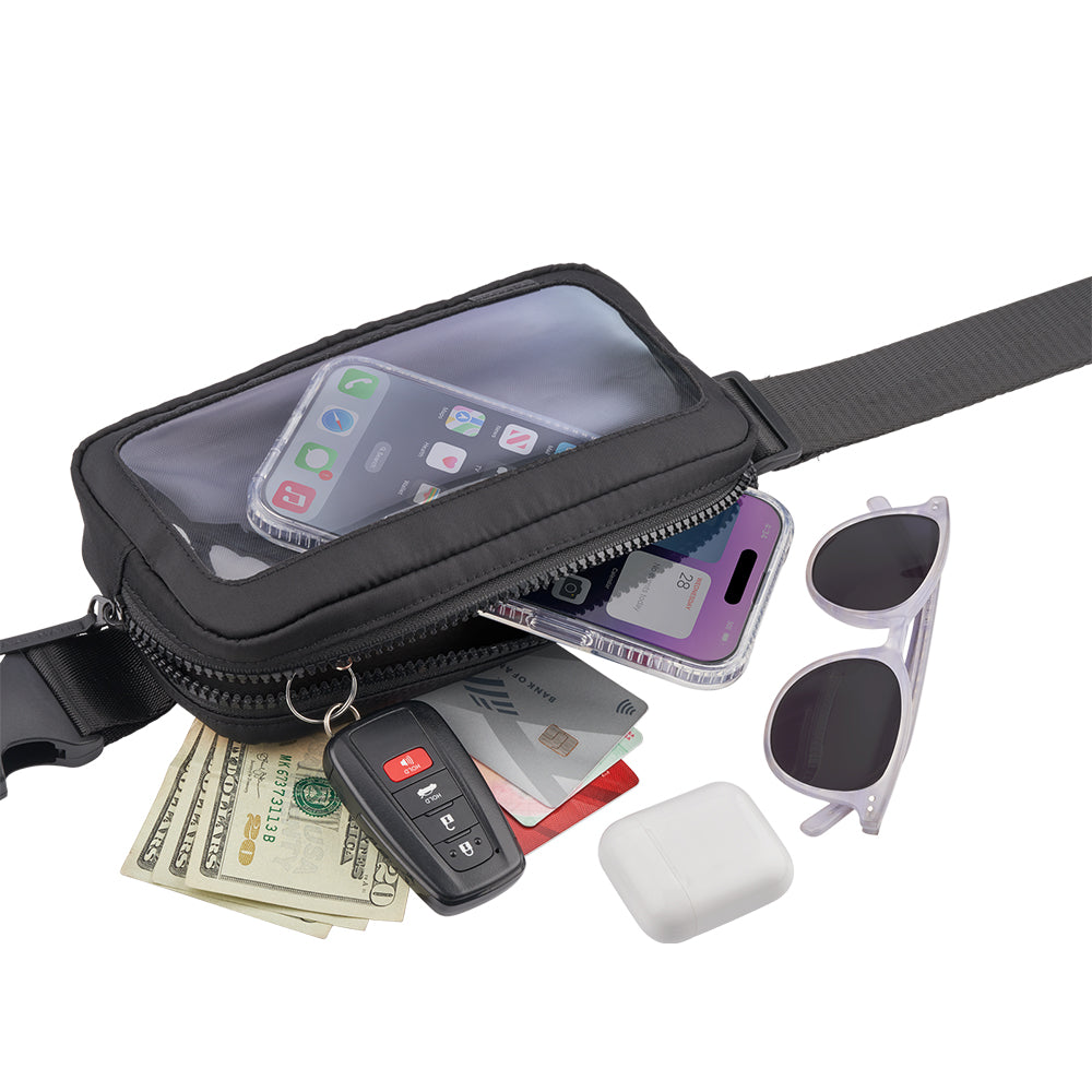 Case-Mate Phone Belt Bag - Universal - Black