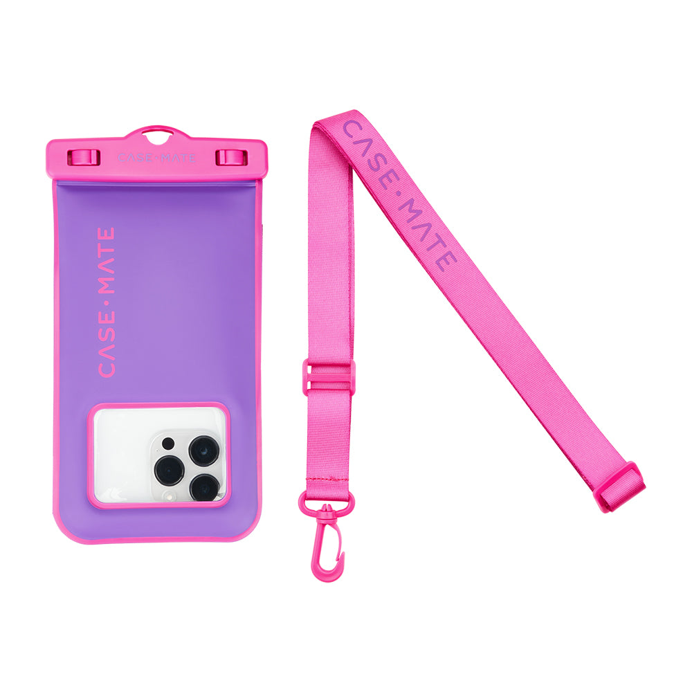 Case-Mate Waterproof Floating Pouch - Universal - Purple/Fuchsia