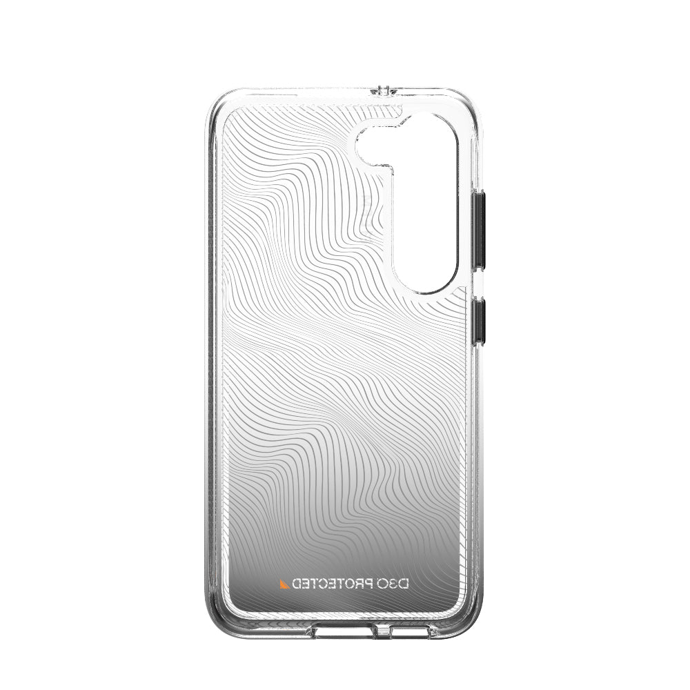 EFM Aspen Case Armour with D3O Crystalex - For Samsung Galaxy S23+ -  Black Gradient