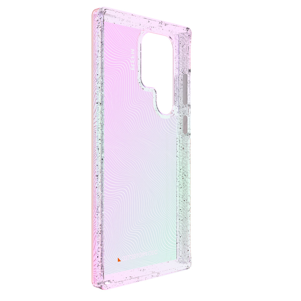 EFM Aspen Case Armour with D3O Crystalex - For Samsung Galaxy S23 Ultra -  Glitter Pearl