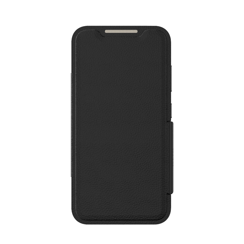 EFM Monaco Case Armour with ELeather and D3O 5G Signal Plus Technology - For Samsung Galaxy S23+ -  Black/Space Grey