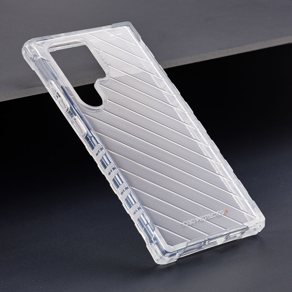 EFM Dakar Case Armour with D3O Crystalex - For Samsung Galaxy S23 Ultra - Crystal Clear