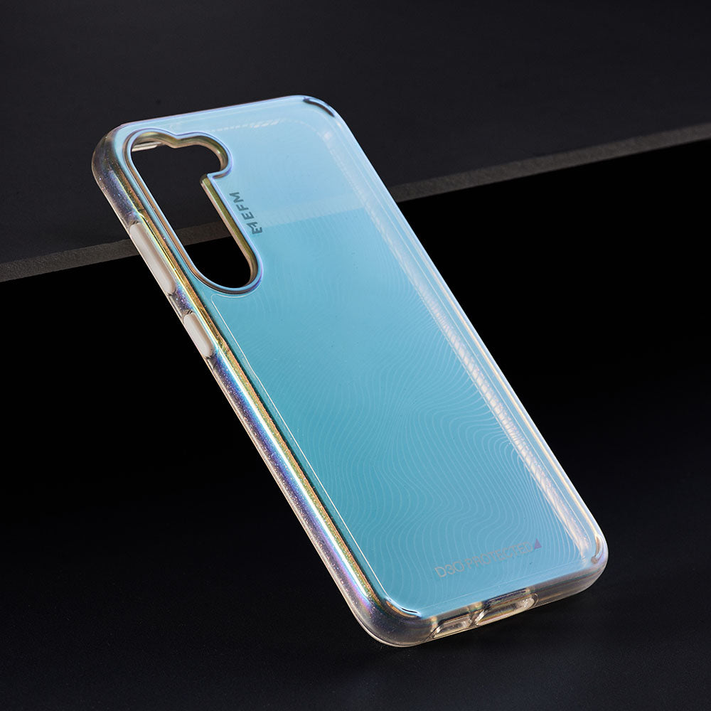 EFM Aspen Case Armour with D3O Crystalex - For Samsung Galaxy S23 -  Glitter Pearl