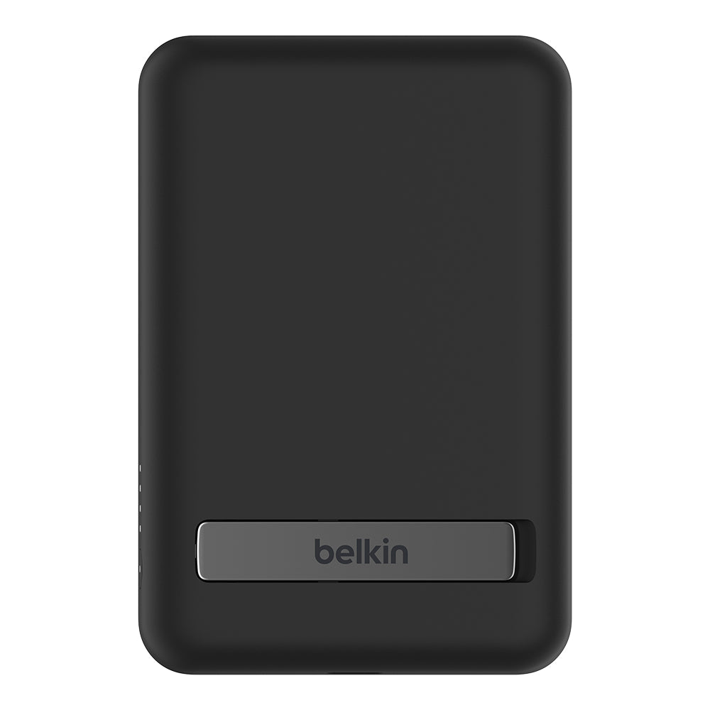 Belkin BoostCharge Magnetic Wireless Power Bank 5k + Stand - Black