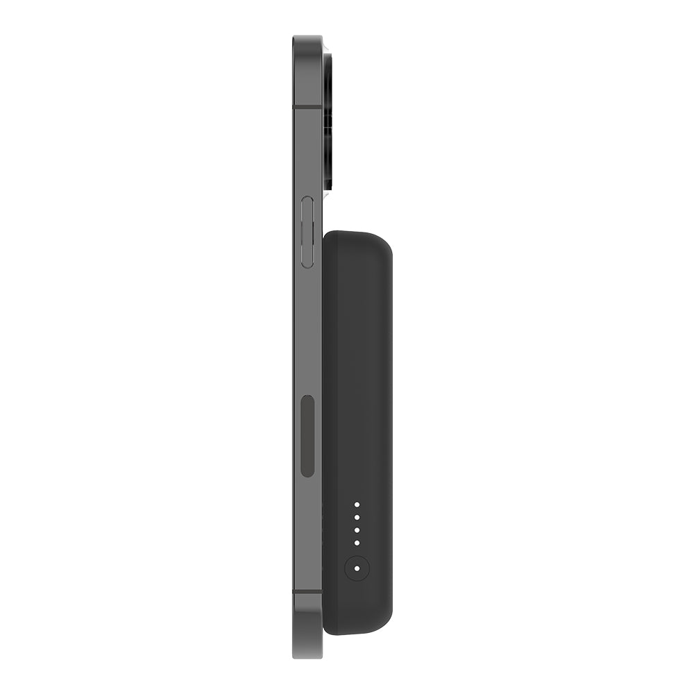 Belkin BoostCharge Magnetic Wireless Power Bank 5k + Stand - Black