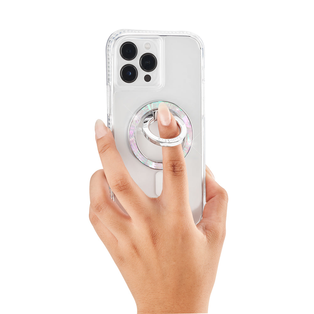 Case-Mate Magnetic Ring Stand - Works with MagSafe - Mother of Pearl