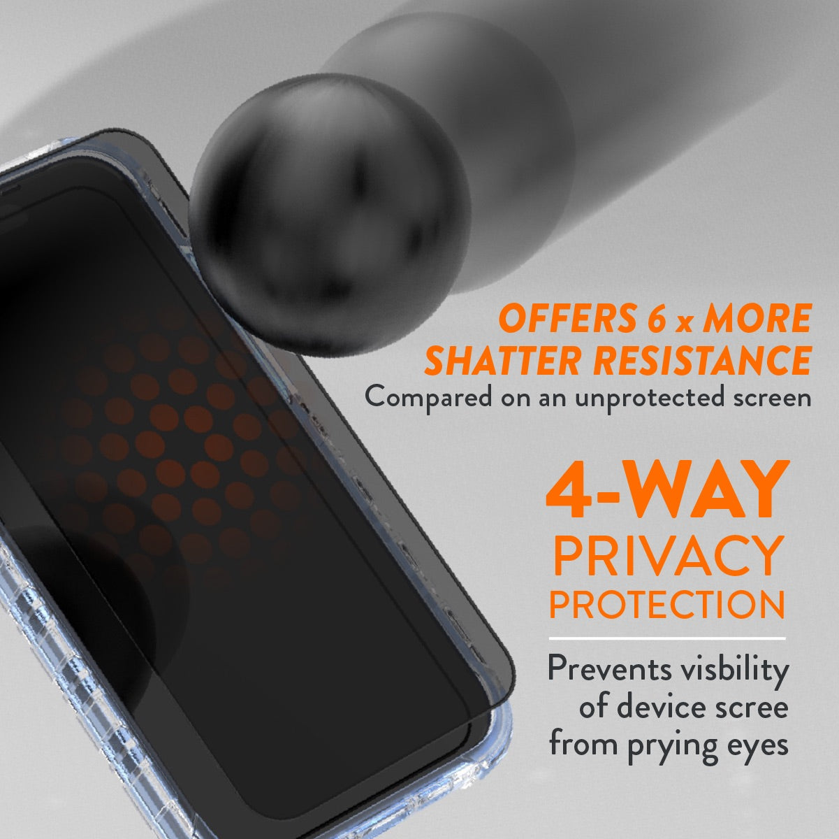 EFM Privacy Glass Screen Armour - For iPhone 15 Pro