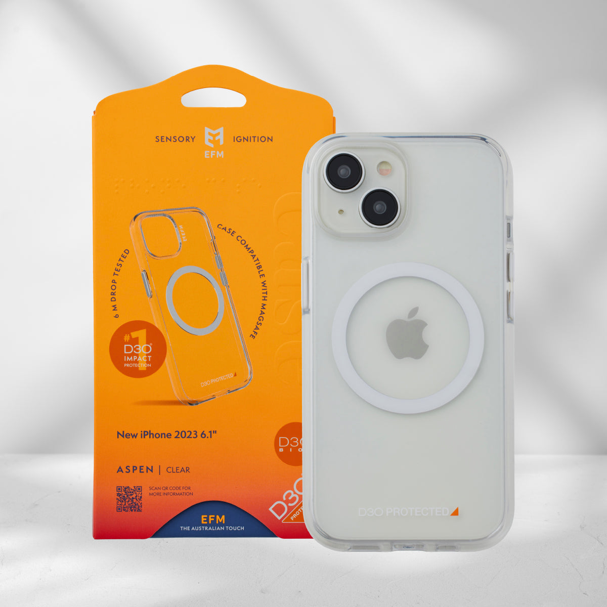 EFM Aspen Case Armour with D3O BIO - For iPhone 15