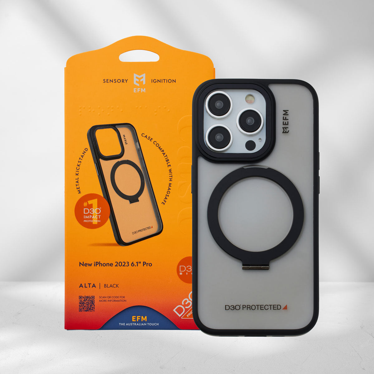 EFM Alta Case Armour with D3O BIO - For iPhone 15 Pro
