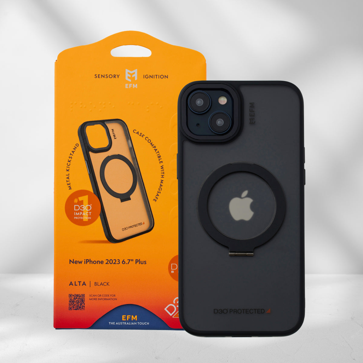 EFM Alta Case Armour with D3O BIO - For iPhone 15 Plus