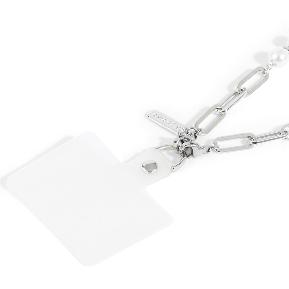 Case-Mate Link Chain Phone Wristlet - Silver Pearl