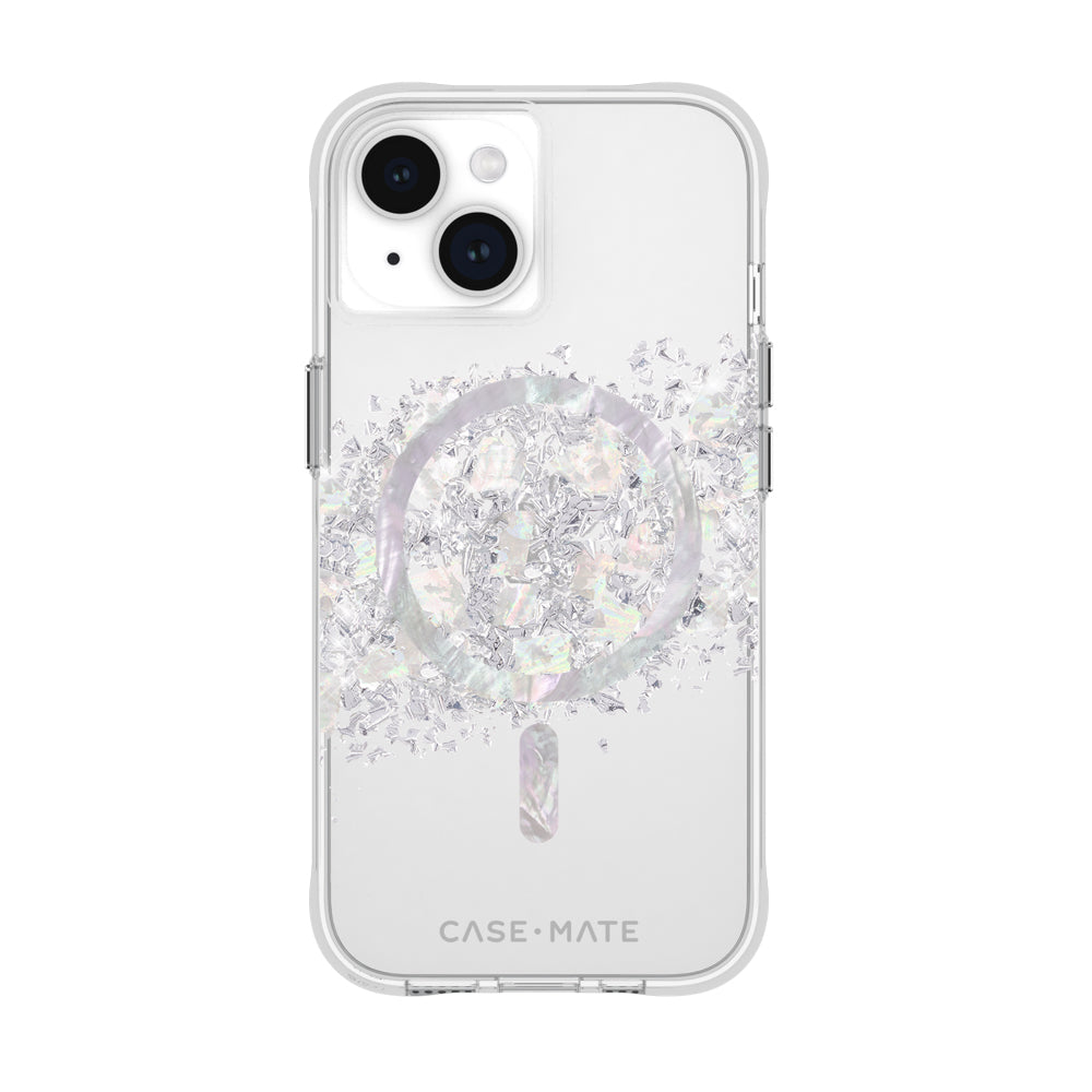 Case-Mate Karat MagSafe Case - For iPhone 15 - Touch of Pearl