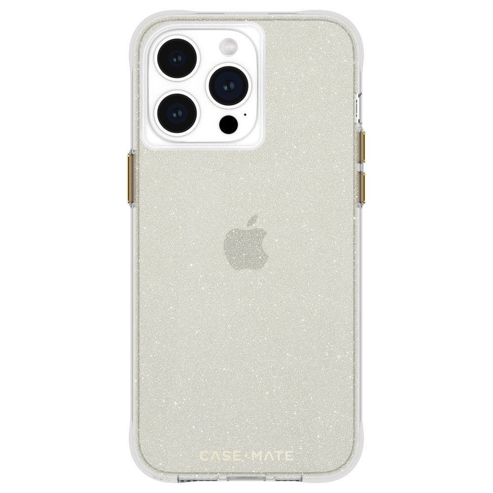 Case-Mate Sheer Crystal Case - For iPhone 15 Pro Max - Gold