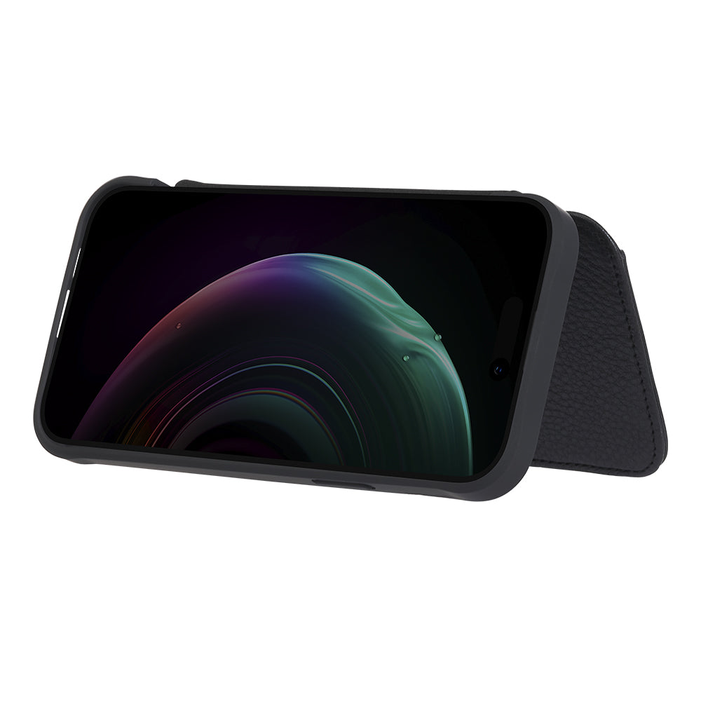 Case-Mate Wallet Folio MagSafe Case - For iPhone 15 Plus - Black