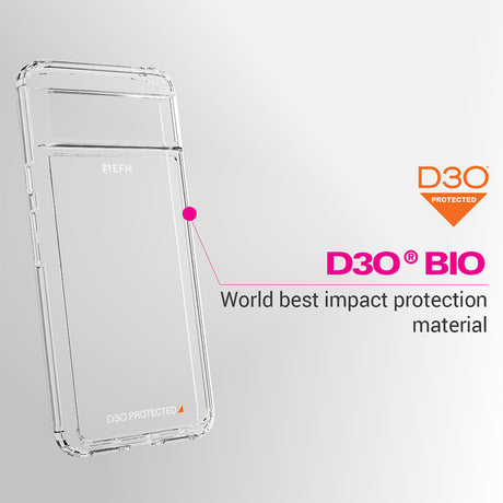 EFM Alta Case Armour with D3O BIO - For Google Pixel 8 Pro - Clear
