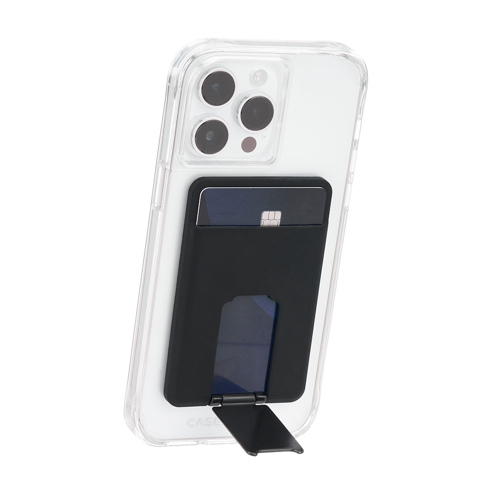 Case-Mate Magnetic 3 in 1 Wallet Case - For MagSafe - Black