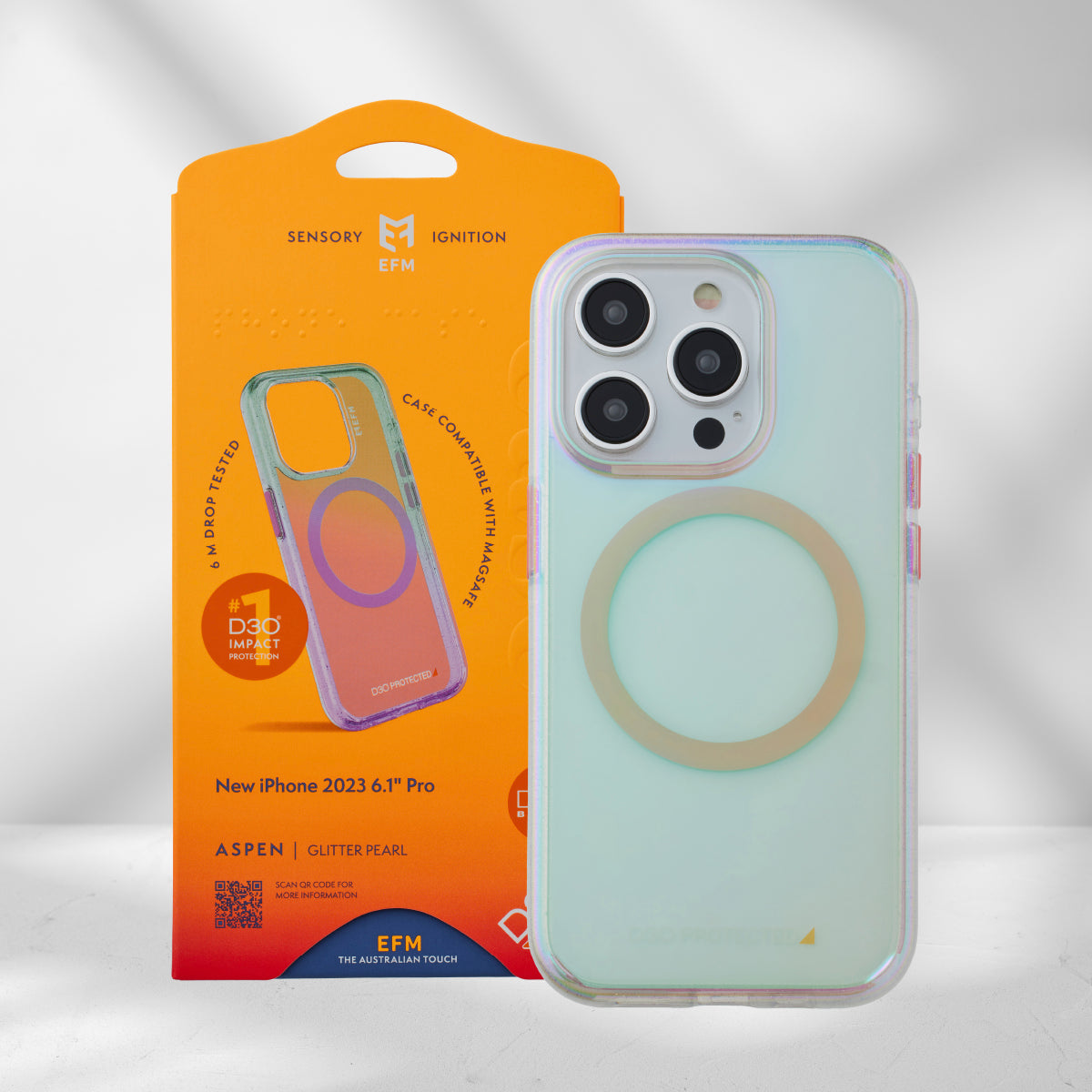 EFM Aspen Case Armour with D3O BIO - For iPhone 15 Pro