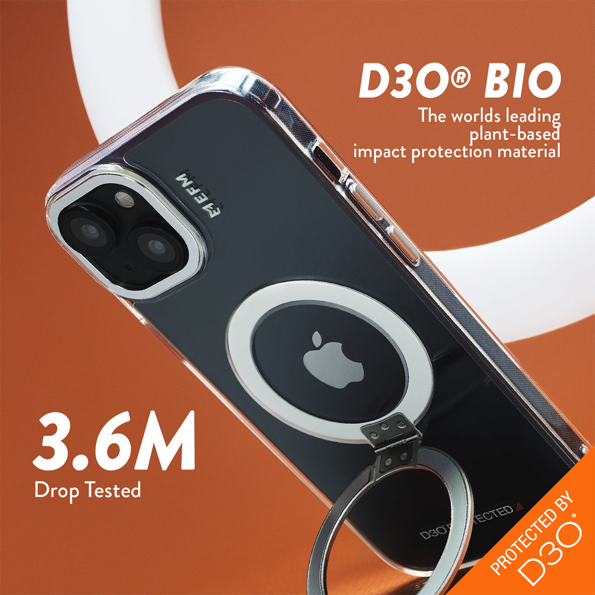 EFM Alta Case Armour with D3O BIO - For iPhone 15 Plus
